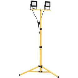 vidaXL LED reflektor sa stativom 2 x 50 W topli bijeli Cijene