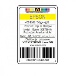American Ink Jet epson zuta 400EYE/T66440/T67340/T67440/ECO-TANKS (30ET6644/Z) Cene
