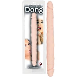 Igrače You2Toys You2Toys - Dvojni Dong - 100% silikonski dildo (naravni) Cene