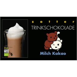 Zotter Schokoladen Vroča čokolada mleko-kakav Cene