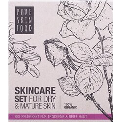 Pure Skin Food organic skincare set - dry & mature skin Cene