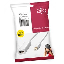Zed Electronic Kabel Display Port Mini na HDMI, dužina 0.15 m - DPM-HDMI/0.15 Cene