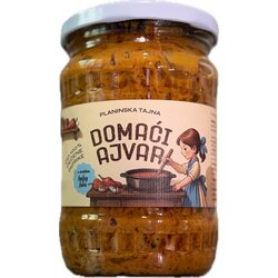 Planinska Tajna Bruski ajvar sa dodatkom belog luka, 580g Cene