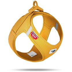 Curli oprsnica za pse Air-Mesh, rumena XXS Cene