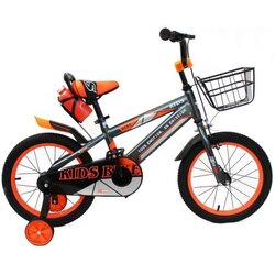 Kids ride Bicikl za dječake 26628/KB-001, 16 inch, Sivo-narandžasta Cene