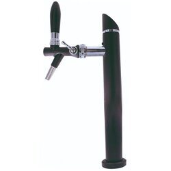 ich-zapfe Šank stolp Black Tower CNS enokanalna 40 mm Ø krom, za 55 mm pipe, (5000216961) Cene