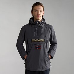 Napapijri muška jakna rainforest pocket 2 grey solid Cene
