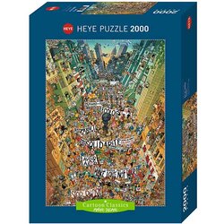 Heye puzzle Cartoon Classics Degano Protest 2000 delova 29820 Cene