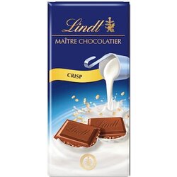 Lindt Maître Chocolatier - mlečna čokolada s hrustljavimi krispiji Cene