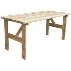 Vrtne mize VIKING lesena vrtna miza NATURAL – 180cm Cene
