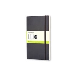 Moleskine Bilježnica PKT s mekanim koricama, crna – bez crta Cene