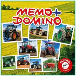 Piatnik Traktori Memo - Domino društvena igra - Cene