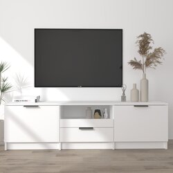 vidaXL TV ormarić bijeli 140 x 35 x 40 cm od konstruiranog drva Cijene