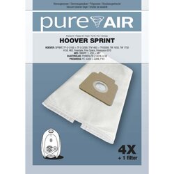 Pure Air Vrečke za sesalnike HOOVER SPRINT - 20 vrečk + 5 filtrov, (5000257132) Cene