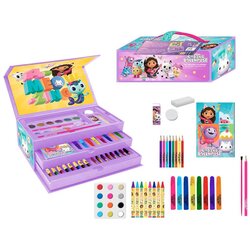 CERDÁ Gabbys Dolls House Colouring stationery case Cene