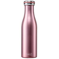 PASABAHCE Termo steklenica Lurch Inox, roza gold, 0,5l Cene