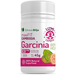 Zdravo Bilje Garcinia cambogia maxi fit 60% HCA 90 kapsula Cene