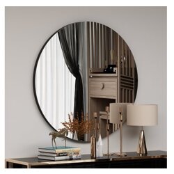Hanah home zeos black ogledalo Cene