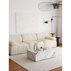 Atelier Del Sofa soli 3 seater - white 3-Seat Cijene