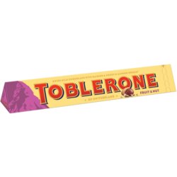 Toblerone čokolada fruit&nut 100G Cene