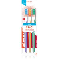 Elmex Super Soft 4360 zobna ščetka 3 kos Super soft 3 kos Cene