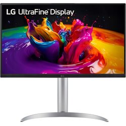 LG 80cm/32“ (3840x2160) UltraFine 32UQ850V-W 16:9 4K IPS 5ms 60Hz HDR400 HDMI DP USB-C Speaker Pivot Silver Cene