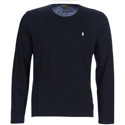 Polo Ralph Lauren Majice z dolgimi rokavi L/S CREW-CREW-SLEEP TOP Črna Cene