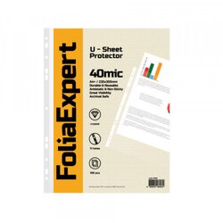 Expert u folija 40 mic 1/100 folia A4+ kristal 235x305mm ( F909 ) Cene