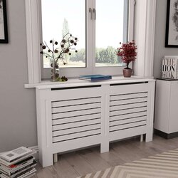  pokrovi za radijator 2 kom bijeli 152 x 19 x 81,5 cm mdf Cijene