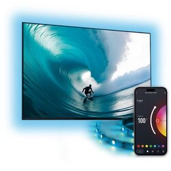 Ksix SmartLED TV traka 2 m, mogućnost rezanja, 480 lm, Siri, RGB boje, do 70" Cijene