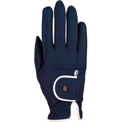 Roeckl Jahalne rokavice "Lona" navy/bele - 6 Cene