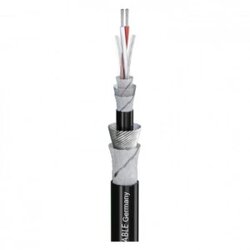 Sommer Cable Hicon 200-0241AQ kabel za mikrofon 2 x 0.25 mm² crna Roba na metre Cene
