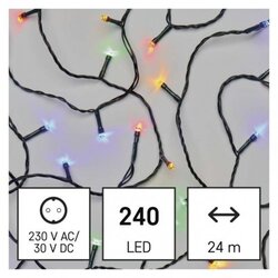 Emos LED svetlosni lanac 240 LED 24m MTG-D4AM10 Cene