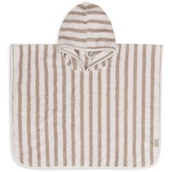 Jollein pončo stripe terry gots olive green Cene
