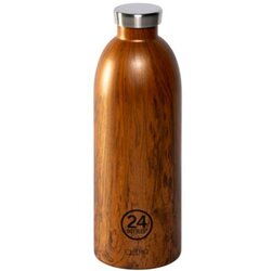 24 Bottles Clima Bottle Sequoia Wood 850 ml Cene