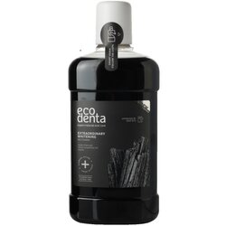 Ecodenta tečnost za ispiranje usta i izbeljivanje sa aktivnim ugljem za zube osveživač daha Cene