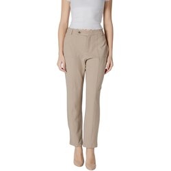 Street One Hlače Tapered Leg Punto di Roma 378783 Bež Cene