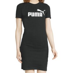 Puma Kratke obleke ESS SLIM TEE DRESS Črna Cene
