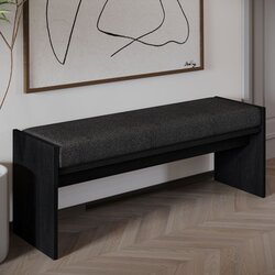 Atelier Del Sofa pearl klupa, 120x45x35 cm, boja oraha Cijene