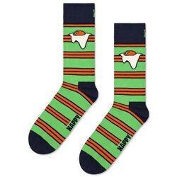 Happy Socks Dokolenke EGG ON STRIPE Zelena Cene