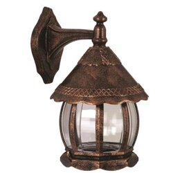 Opviq Vanjska zidna lampa BAP-68184-BKR-M1, 30 cm, E27, 40W, IP65, Smeđa Cijene