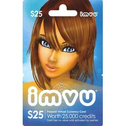 IMVU 25 USD Gift Card GLOBAL Cene