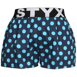 STYX Children's boxer shorts art sports elastic polka dots Cene
