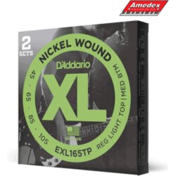  ŽICE ZA BASS D’ADDARIO EXL165TP, 45-105, 2 Pack Cijene