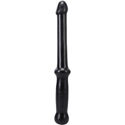 The Classics Dildo Anal Push črn Cene