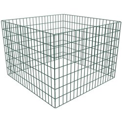 vidaXL Kvadratni mrežasti vrtni kompostnik 100x100x70 cm, (20746536) Cene