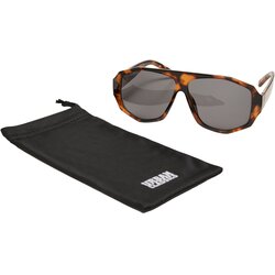 Urban Classics 101 Sunglasses UC brown leo/black Cene