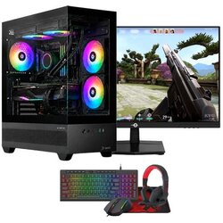 ANNI računalniški komplet Ultra 5 225F/16GB/1TB SSD/Windows 11 Home/RTX 5060/monitor, tipkovnica, miška, slušalke, podloga Cene