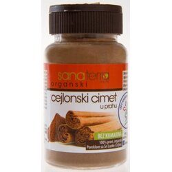 Sanaterra organski cejlonski cimet u prahu 40g teglica Cene