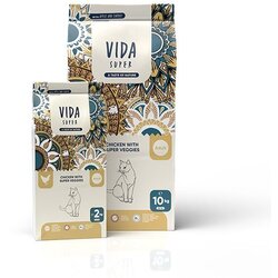 Vida Super Cat Adult Piletina i Povrće, suva hrana za mačke 10 kg Cene